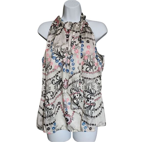 Gorgeous Sunny Leigh Necktie Detal Halter Top Size XL - Picture 3 of 16